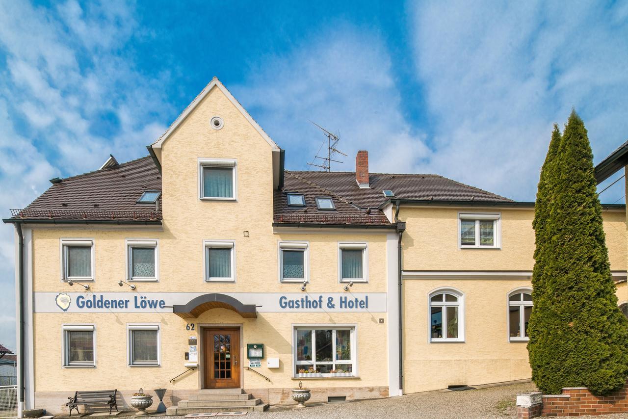 Hotel Goldener Löwe Günzburg Exteriör bild